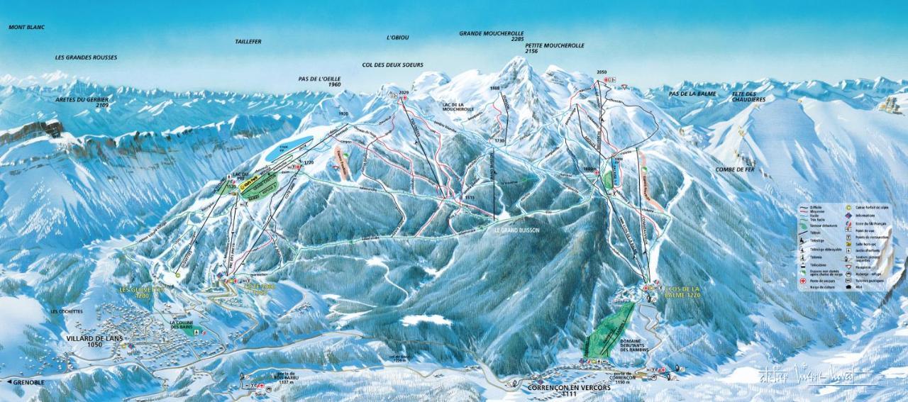 Les Balcons De Villard, Studio Chaleureux 4-6 Pers 50M Des Pistes, Balcon Expose Sud, Draps Non Compris Exteriör bild