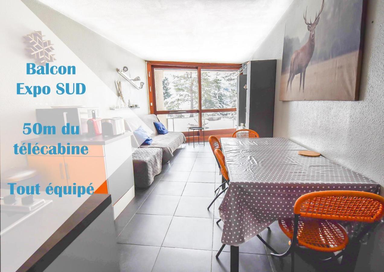 Les Balcons De Villard, Studio Chaleureux 4-6 Pers 50M Des Pistes, Balcon Expose Sud, Draps Non Compris Exteriör bild